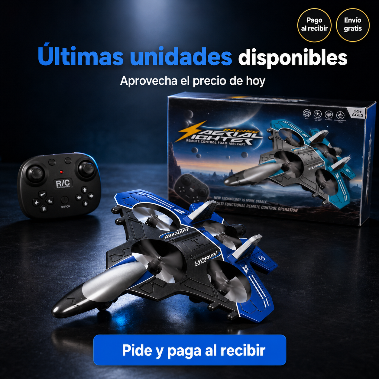 RC Fighter Pro™ | Drone de Combate – ¡Oferta por Tiempo Limitado!