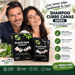 Shampoo Cubre Canas Negro