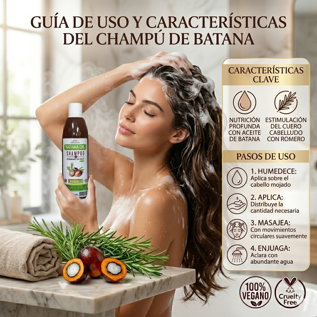 Pack 2 Shampú Batana Crecimiento Cabello