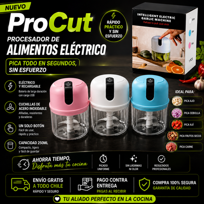 ProCut | Procesador De Alimentos Inalambrico 250ML