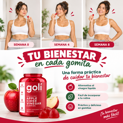 Gomitas Goli Vinagre de manzana