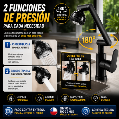FLEX180™ | LLAVE MONOMANDO 180°