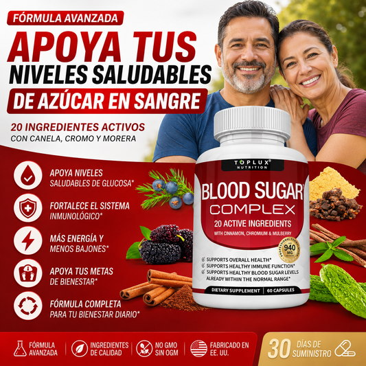 BLOOD SUGAR COMPLEX | Equilibra tu metabolismo