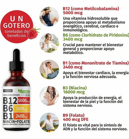 Vitamin B Complex | Bienestar y Energia todos los dias