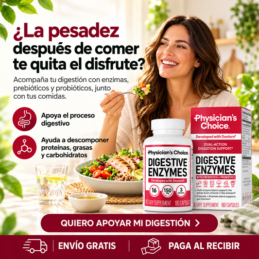 PHYSICIANS ENZIMAS DIGESTIVAS X 60 CAPS