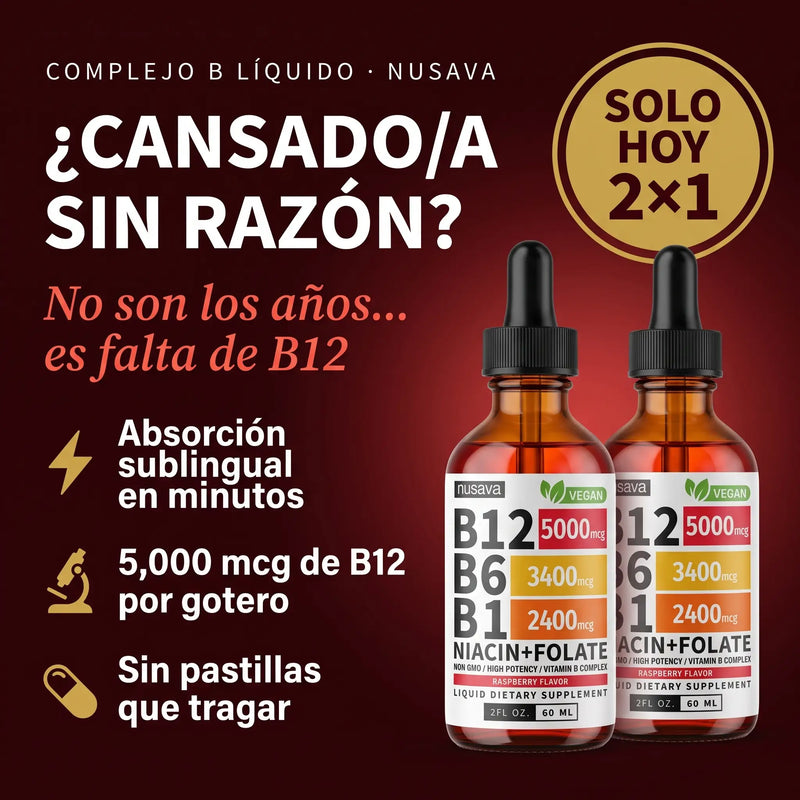 Vitamin B Complex | Bienestar y Energia todos los dias