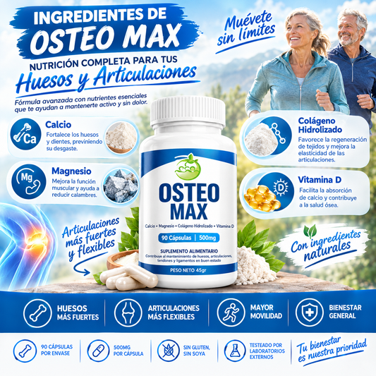 OSTEOMAX  COMPLEJO VITAMINICO