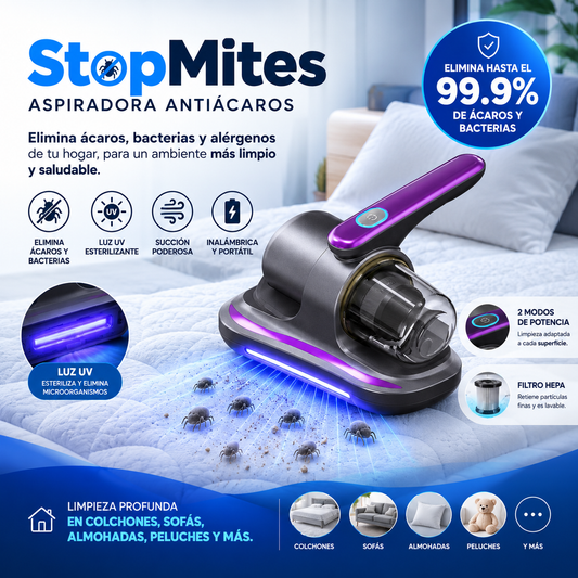 StopMites | Aspiradora Anti Acaros