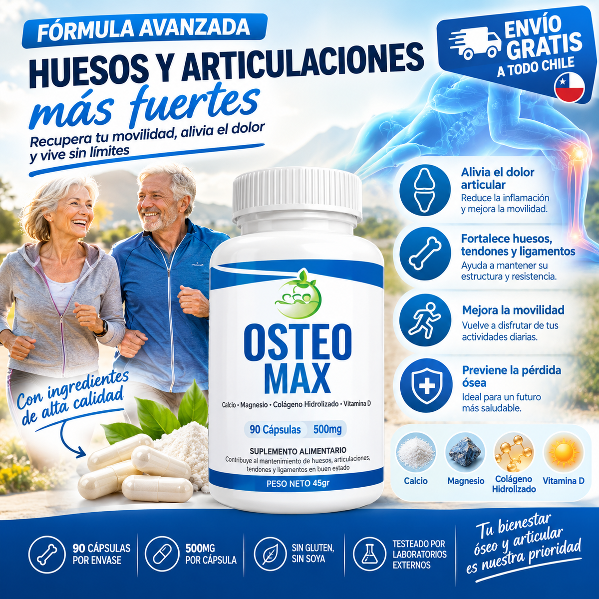 OSTEOMAX  COMPLEJO VITAMINICO