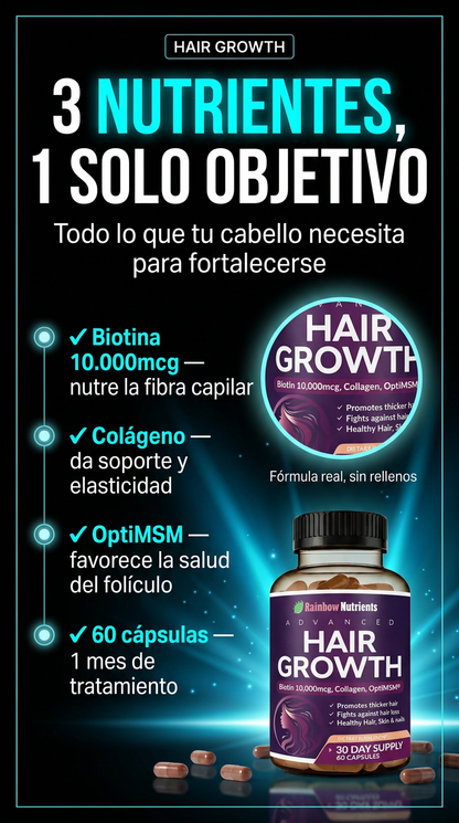 HAIR GROWTH - TRATAMIENTO CAPILAR