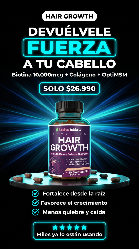 HAIR GROWTH - TRATAMIENTO CAPILAR